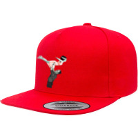 Dirty Dancing Frankenstein 5 Panel Snapback Cap | Artistshot