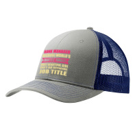 Bank Manager Funniest Isn't A Jobtitle Pa Trucker Cap | Artistshot