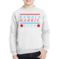 Kamala Harris 2024 For President Campaign Youth Sweatshirt | Artistshot