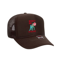 Nurses On Strike Foam Trucker Hat | Artistshot