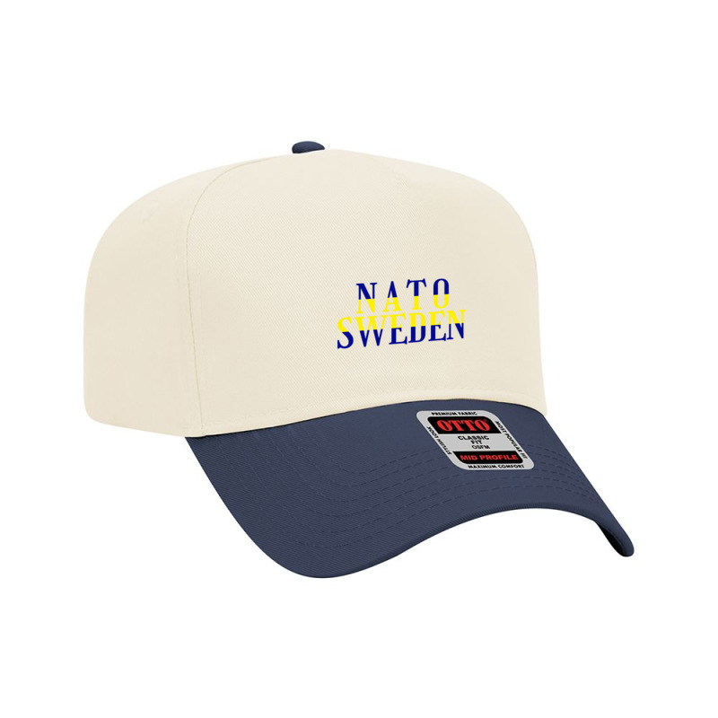 Nato Sweden  Sweden Flag Colors Adjustable Baseball Cap by cm-arts | Artistshot