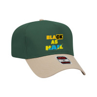 Black As Hail Michigan  (2) Adjustable Baseball Cap | Artistshot