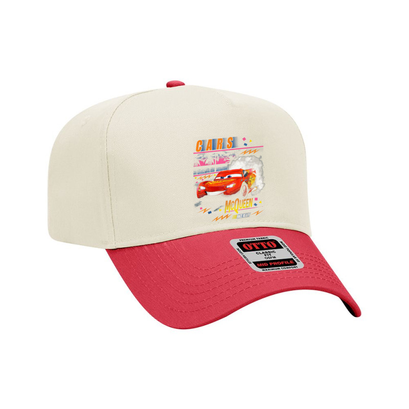 Lightning Mcqueen Lightning Mcqueen Lightning Mcqueen Lightning Mcquee Adjustable Baseball Cap by cm-arts | Artistshot