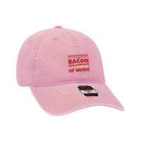 Guitar Synthesizer Gifts   Bacon Of Music Dyed Cap | Artistshot