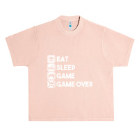 Eat Sleep Game Game Over Urban Heavy T-shirt | Artistshot