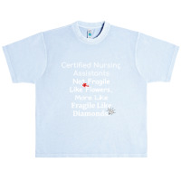 Certified Nursing Assistant Not Fragile Like Flowers Fragile Like Diam Urban Heavy T-shirt | Artistshot