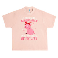 Pig I Tried To Be Normal Once Worst Two Minutes Urban Heavy T-shirt | Artistshot