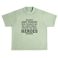 Game Wardens Who Tolerate Me On A Daily Basis Sarcastic Graphic Novelt Urban Heavy T-shirt | Artistshot