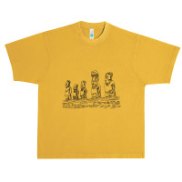 Easter Island Moai-tzh3v Urban Heavy T-shirt | Artistshot