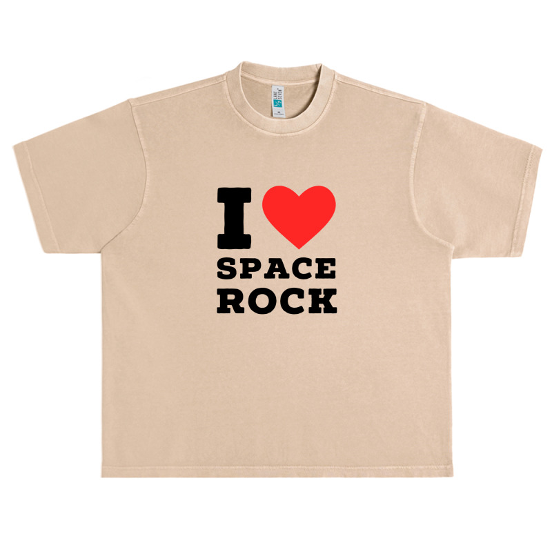 I Love Space Rock Urban Heavy T-shirt | Artistshot