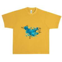 Geomtric Whale Urban Heavy T-shirt | Artistshot