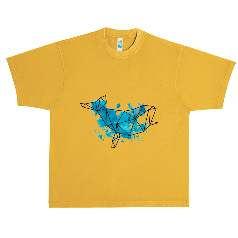 Geomtric Whale Urban Heavy T-shirt by Pannell Quintero | Artistshot