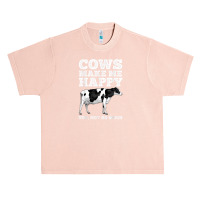 Cool Cow Art For Men Women Cow Farmer Dairy Cows Farm Animal Urban Heavy T-shirt | Artistshot