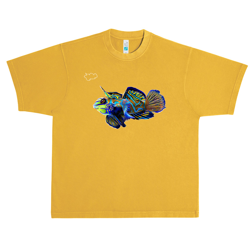 Mandarin Goby Dragonet Saltwater Reef Aquarium Fish Tank Premium Urban Heavy T-shirt by ISAIASSANTIAGO | Artistshot