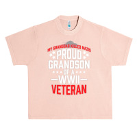 Proud Grandson Of A Wwii Veteran Military Urban Heavy T-shirt | Artistshot