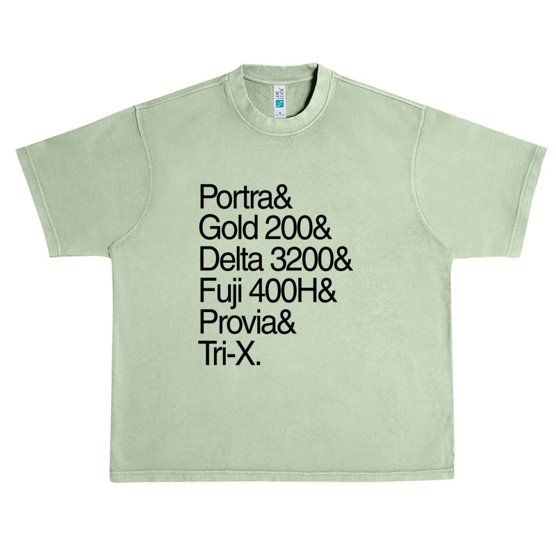 Helvetica Film Stock Urban Heavy T-shirt by LindsayAnnSkog | Artistshot