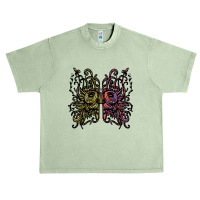 Mask Of An Aztec Warrior Urban Heavy T-shirt | Artistshot