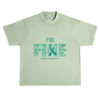 Fragile X Syndrome Awareness Fine Ribbons - In This Family We Fight To Urban Heavy T-shirt | Artistshot