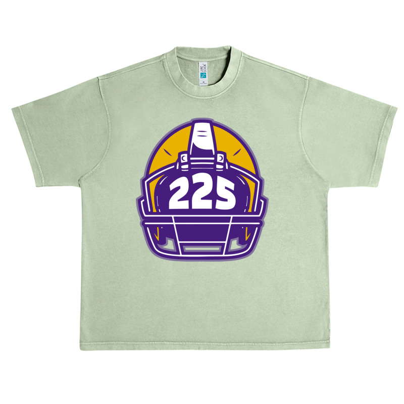 Retro Football Helmet 225 Area Code Baton Rouge Louisiana Football Urban Heavy T-shirt by LindaMarisa | Artistshot