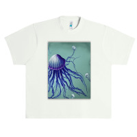 Jellyfish Artwork Digitalart Urban Heavy T-shirt | Artistshot