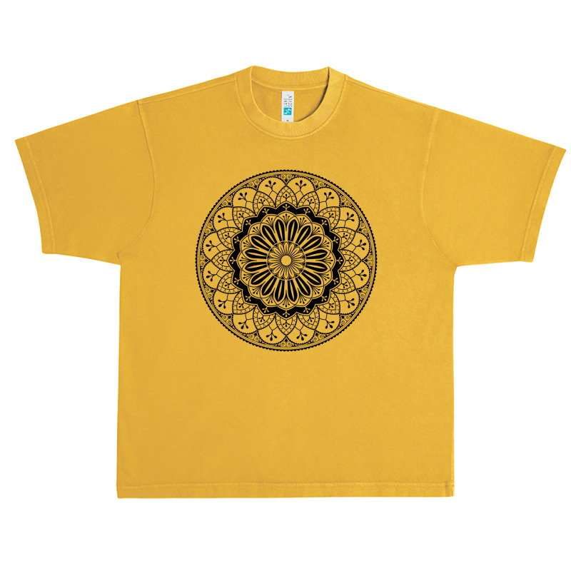 Boho Mandala Urban Heavy T-shirt by ElaineABernard | Artistshot