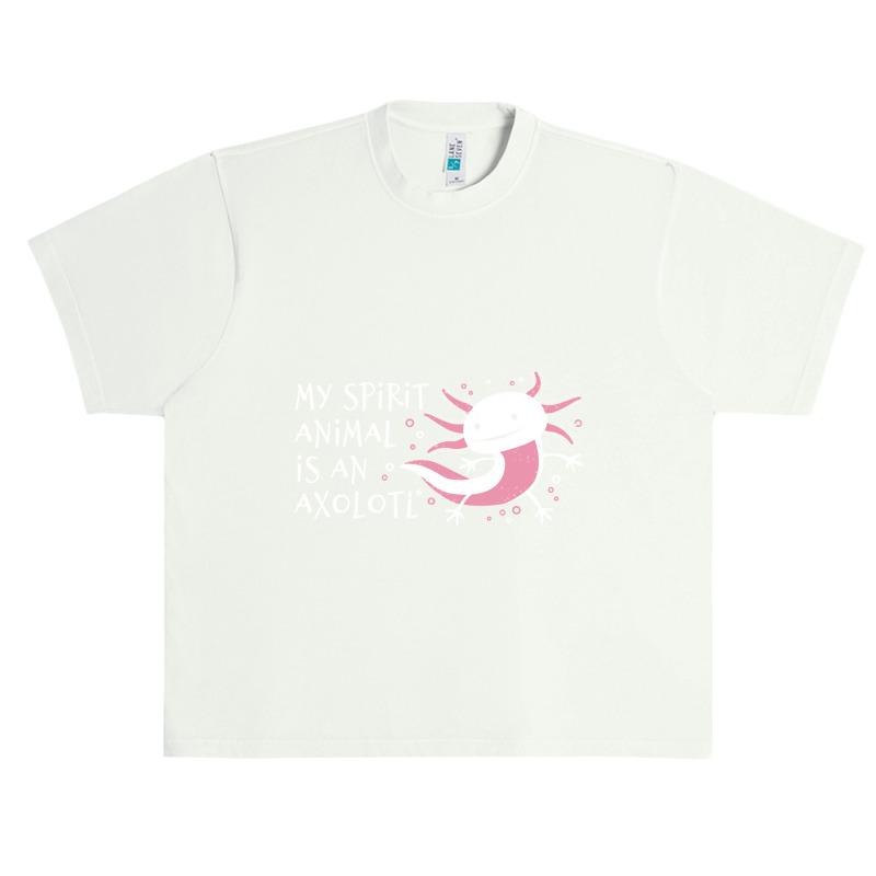 Cute Amphibian - My Spirit Animal Is An Axolotl-r7npy Urban Heavy T-shirt by Min08 | Artistshot