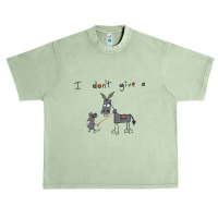 I Dont Give A , I Don't Give A Rat's Ass ,donkey Urban Heavy T-shirt | Artistshot