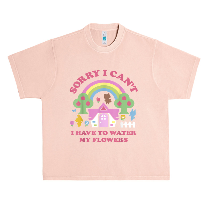 Animal Crossing Sorry I Can T I Have To Water My Flowers Urban Heavy T-shirt | Artistshot