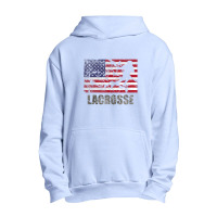 Lacrosse American Flag Usa Flag Fan Vintage Retro Urban Pullover Hoodie | Artistshot