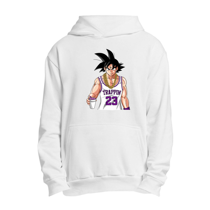 Trap Goku Urban Pullover Hoodie | Artistshot