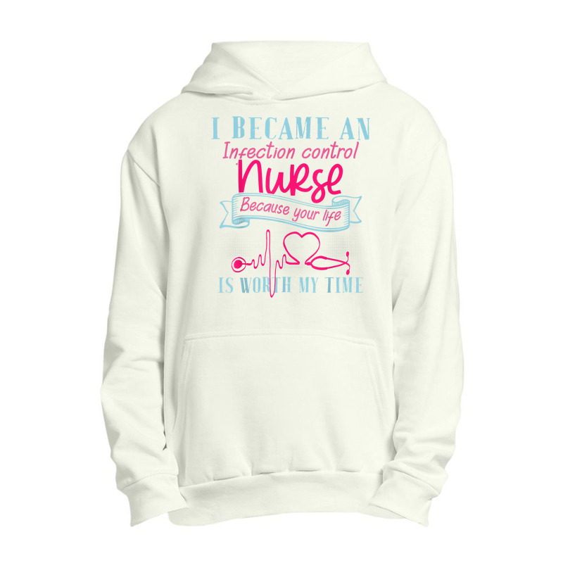 Infection Control Nurse Merch Cute Gifts Icu Nurses Urban Pullover Hoodie | Artistshot