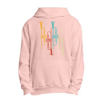 Retro Jazz Music Trumpeter Gifts Trumpet Urban Pullover Hoodie | Artistshot