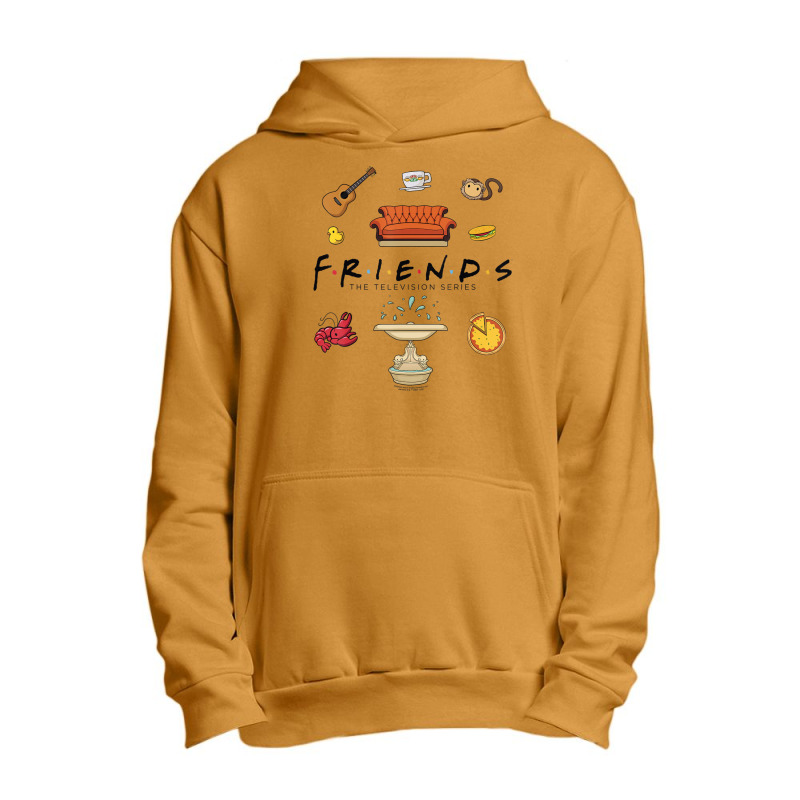 Friends Chibi Doodles Urban Pullover Hoodie by mckeebeckett3l9yxd | Artistshot