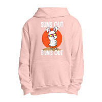 Sun's Out Bun's Out Funny Cool Bunny Urban Pullover Hoodie | Artistshot