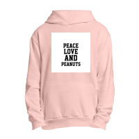 Peace Love And Peanuts  Chiffon Top Urban Pullover Hoodie | Artistshot