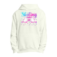 Ice Skating Into 12 Ice Dancing Girl 12th Birthday Party Tank Top Urban Pullover Hoodie | Artistshot