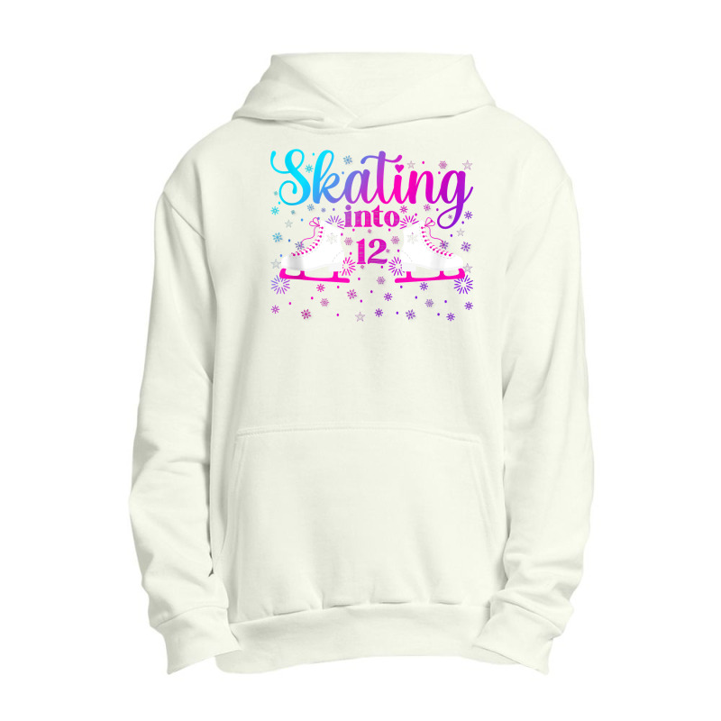 Ice Skating Into 12 Ice Dancing Girl 12th Birthday Party Tank Top Urban Pullover Hoodie by kadejahdomenick | Artistshot