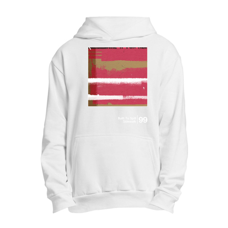 Built To Spill Sidewalk Original Minimal Graphic Artwork Design Urban Pullover Hoodie by LanaErica | Artistshot