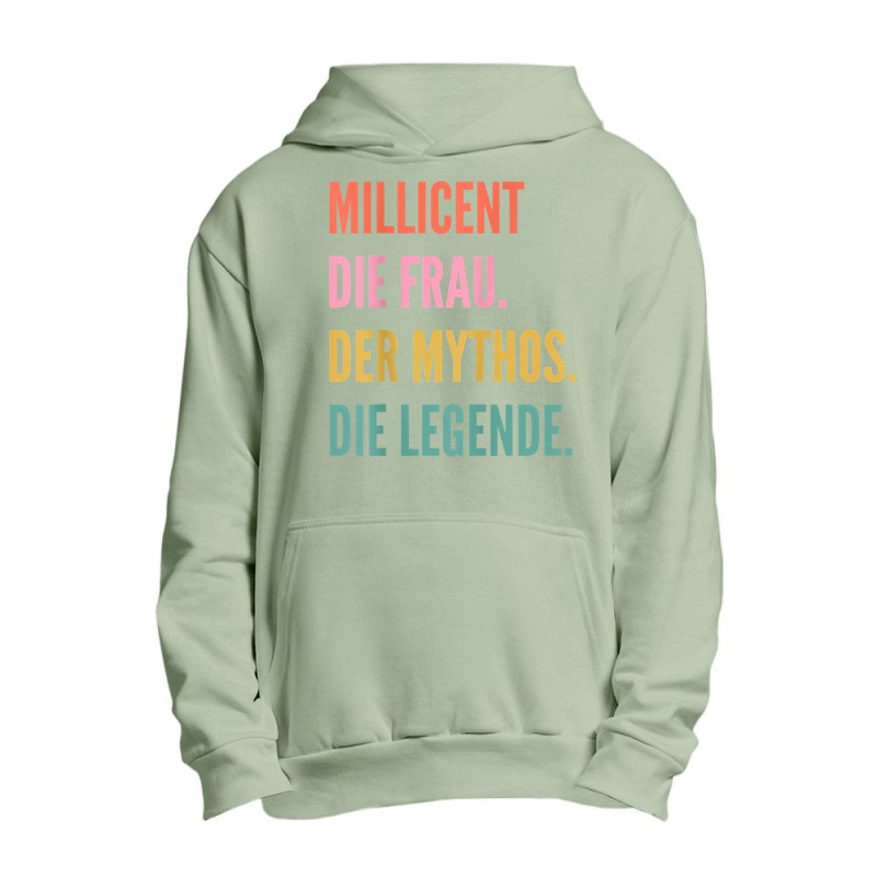 Funny German First Name Design   Millicent T Shirt Urban Pullover Hoodie by toraprqwfg | Artistshot