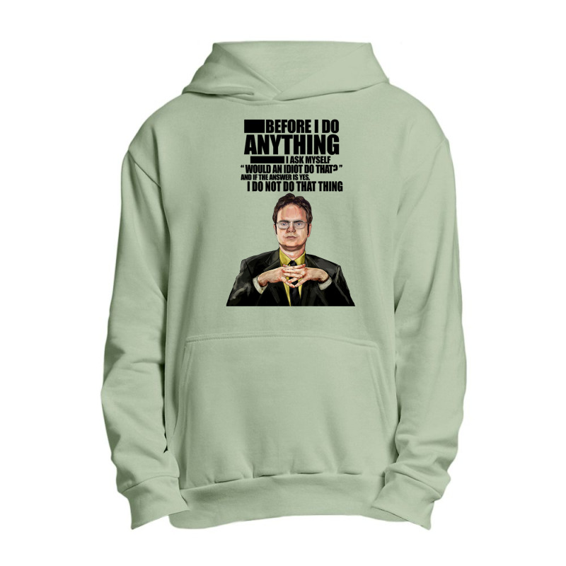 The Office - Dwight K. Schrute Urban Pullover Hoodie | Artistshot