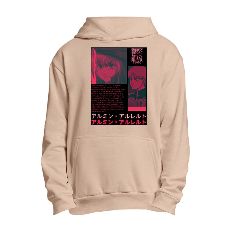 Armin Arlert-l8biq Urban Pullover Hoodie | Artistshot