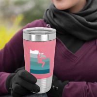 Climbing Bouldering Leatherette Tumbler | Artistshot