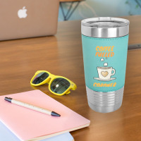 Coffee Fueled Coroner Leatherette Tumbler | Artistshot