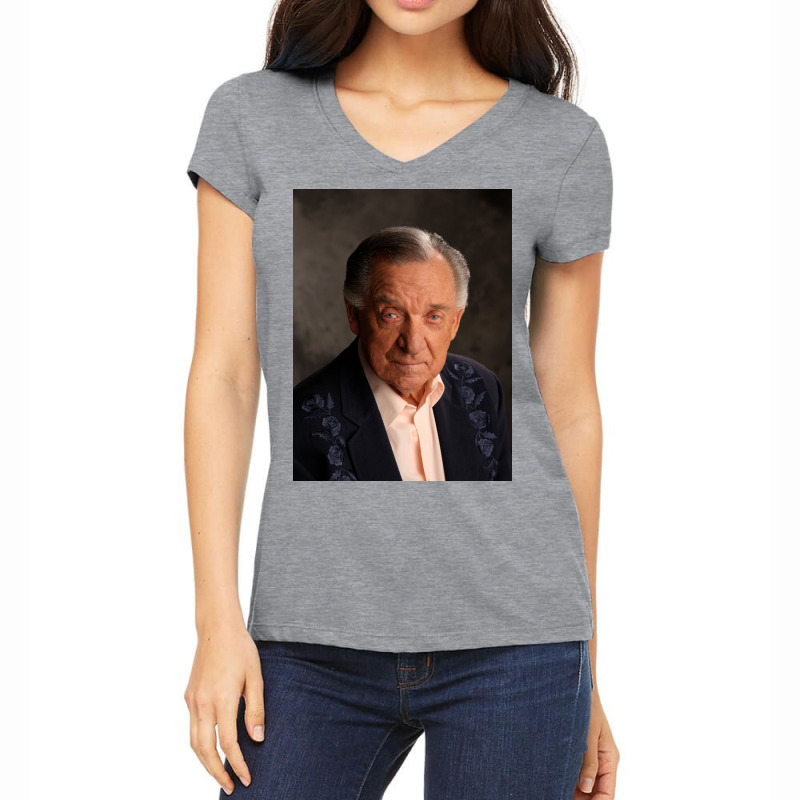 Ray Price – Nashville Music Guide Women's V-Neck T-Shirt by CHRISTMAS20 | Artistshot