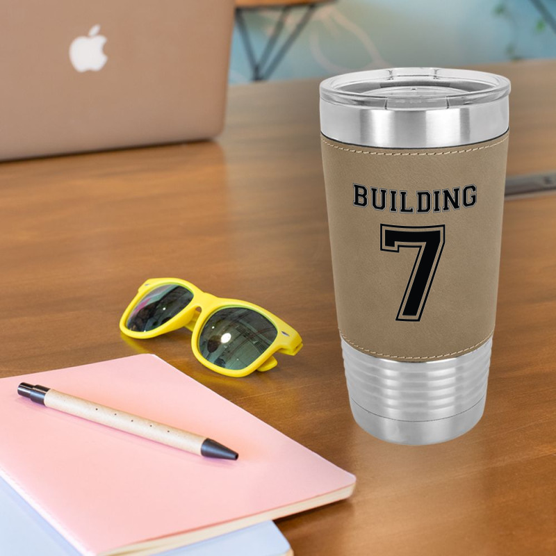 Building 7 Controlled Demolition Leatherette Tumbler | Artistshot