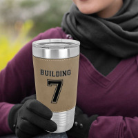 Building 7 Controlled Demolition Leatherette Tumbler | Artistshot