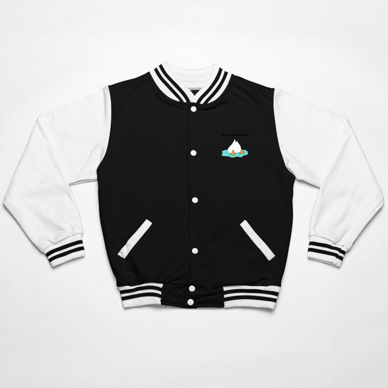 Yess I Found It For Duck Lovers Gift Bomber Jacket | Artistshot