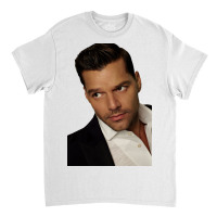 Ricky Martin Opens Up About Marriag Classic T-shirt | Artistshot