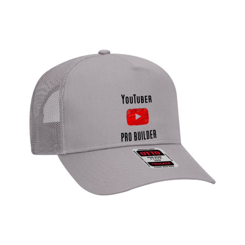 Youtuber Pro Builder Mesh Back Trucker Hat | Artistshot