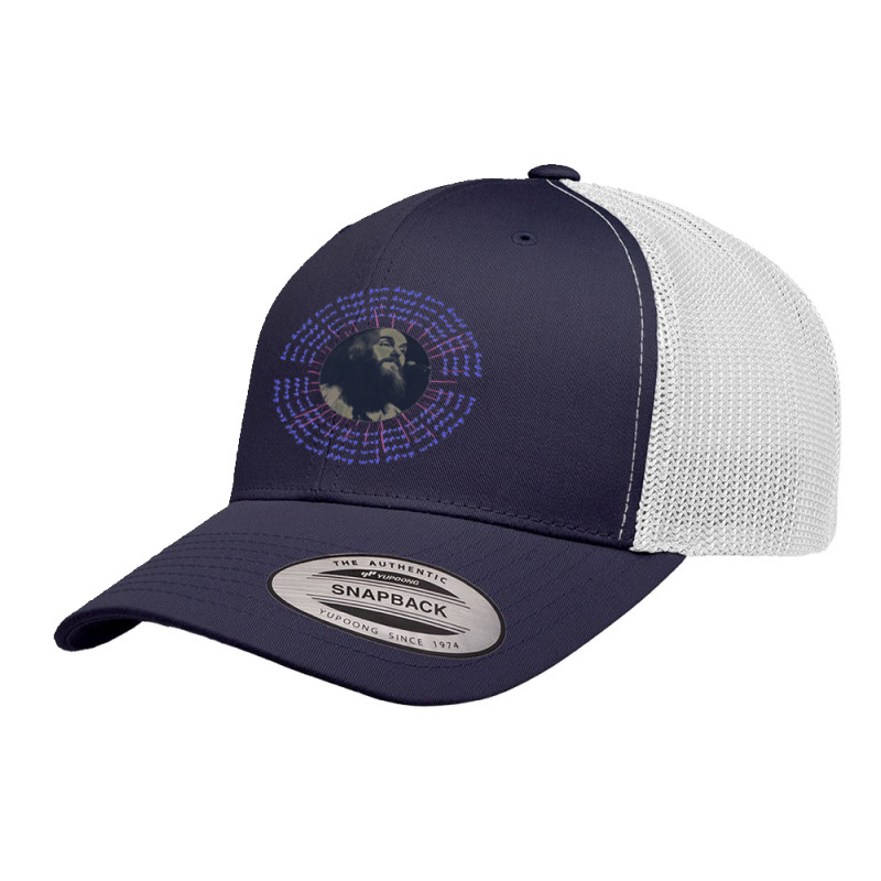 Ram Dass Sacred Mantra Retro Trucker Cap by dinginsenter | Artistshot